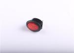 Waterproof oval automotive rocker switch