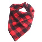 Small Medium Large Dogs Puppies Buffalo Plaid Dog Bandana 100% Cotton