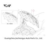OE Standard 673004772 673011252 For Quattroporte Front Hood OE NO. 673004772