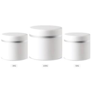 Wholesale Cosmetic White Cream Jar , High Sealing Performance Empty Face Cream Jars from china suppliers