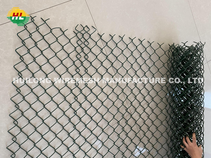 Diamond Mesh Hdg Chain Link Wire Fence 1.8mx75mm X 2.5mm 30m Roll