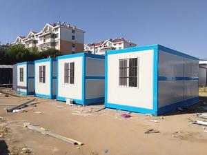 Wholesale 2 Bedroom Firm Folding Container House Steel Frame Material High Mobility from china suppliers