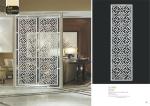 China Manufacturer Decorative Modern Design Metal Folding Screen Foom Dividers