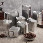 Food Grade Airtight Tin Containers , Metal Tin Container With Lid