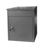 Wall Mount Lock Box Outdoor or Freestanding Home, Office, Commercial Mailbox