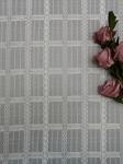 White Geometric Mesh Tulle Lace Fabric Lightweight Lady Dress Fabric