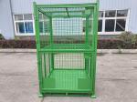 Wire Mesh Steel Pallet Cages Heavy Duty Metal Material Cages
