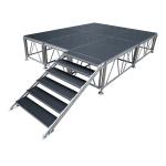 1.22*1.22m Aluminum Stage Platform Event Truss 18mm Plywood Design Display