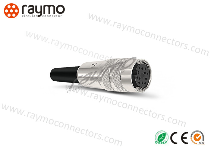 Cable Mounted Free Sokcet Threaded Coaxial Connector With Threaded Joint
