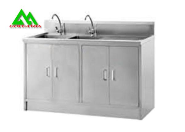 Floor Mounted Hospital Ward Equipment Cleaning Tank Furniture Abrasion