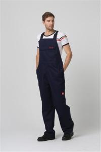Wholesale Fire Proof Bib Overalls , 100% Cotton Fire Retardant Bib trousers , welding bibpants from china suppliers