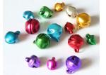 supply colorful small aluminium jingle bells ornament for gift box, Christmas or