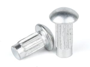 Wholesale Aluminum Alloy Pan Head Rivets Knurled Rivet For Name Plate ISO Approved from china suppliers
