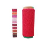 NE 16s NE 12s Yellow/Orange/Red Poly-Cotton Yarn Bright Color Yarn For Curtain