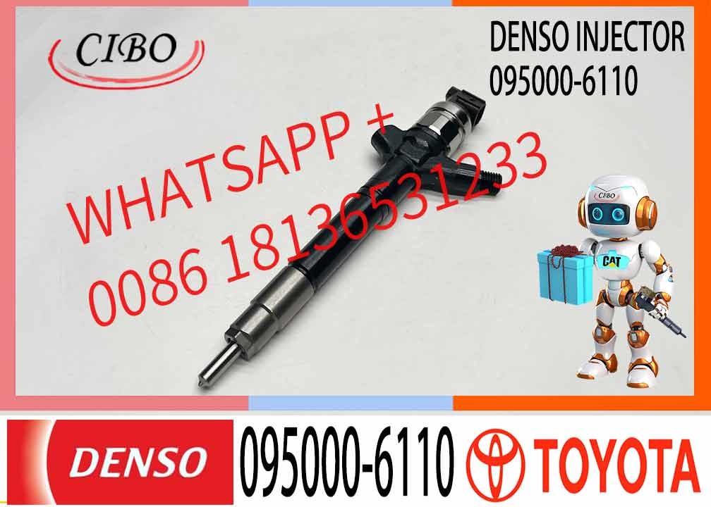 High Quality Common Rail Injector 23670-09130 095000-6110 095000-6900 095000-7600 095000-7610