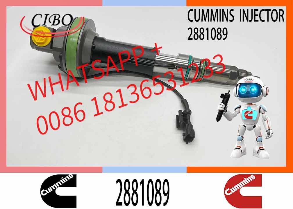 Engineering Machinery QSK19 Truck Engine System Accessories 2881089 2882130 Diesel Fuel Injectors