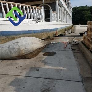 Wholesale Florescence D1.5L12m Rubber Airbags Ship Launching And Landing Airbag from china suppliers