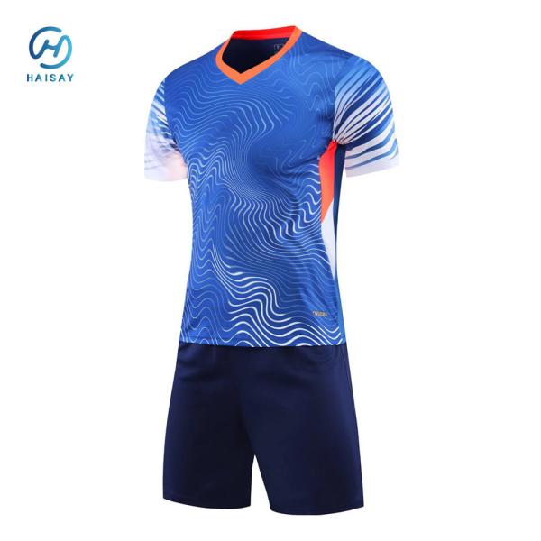 Plain Custom Logo Design Sport Men Youth Football Jersey Uniforms Set Soccer