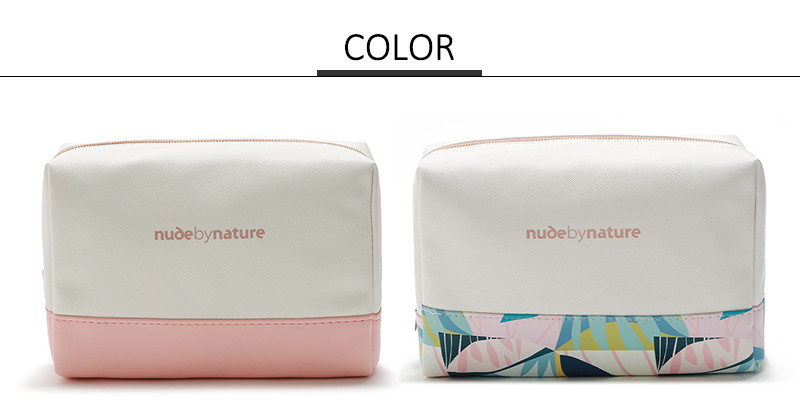 Wholesale Cheap Multi-Function Travel Pink White Cosmetic Wash Bag