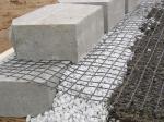 PVC Coated PET Polyester Geogrid Soil Stabilization Fabric High Strength