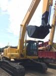 22 ton used Komatsu excavator PC220-6 with good price for sale