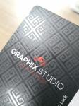Gloss Uv PVC Business Cards Matte Black Silkscreen Printing