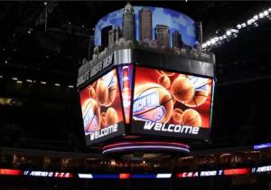 Wholesale Cube Basketball 1R1G1B P6mm Stadium Perimeter LED Display from china suppliers