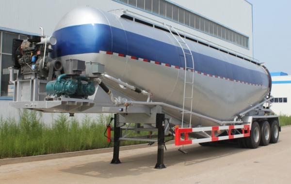 Quality Low price 50cbm cement tanker trailer for cement company for sale