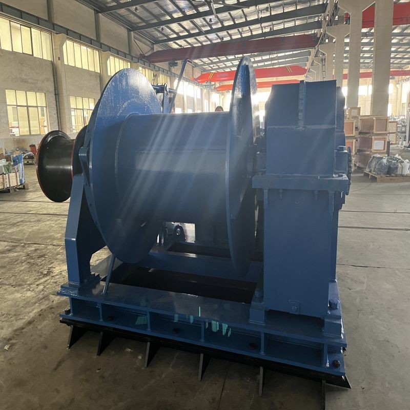 200m Wire Rope Marine Electric Winch For Boat 30 Ton Capacity