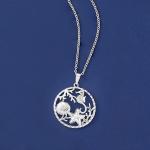 Ross-Simons Sterling Sea Life Bead Charms Pendant Necklace For Women