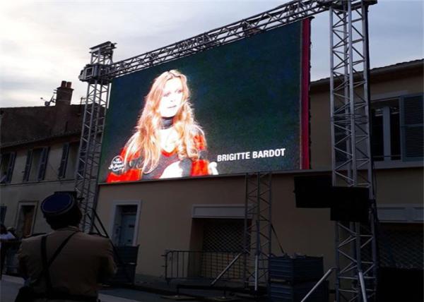 Commercial Center P3.91 ICN2153IC Outdoor Rental LED Display For Advertising