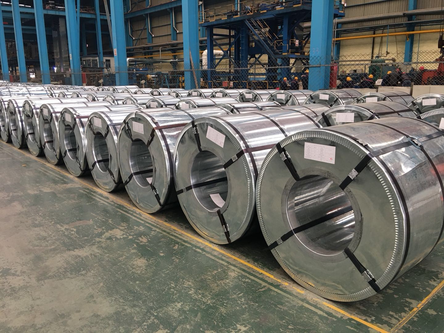 Buding material full hard GI Steel Coil / gi coil 0.13 ~ 1.2mm Thickness