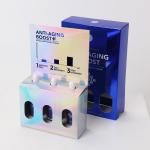 Custom Serum Paper Box For Beauty Care Products Royal Blue Paper Box
