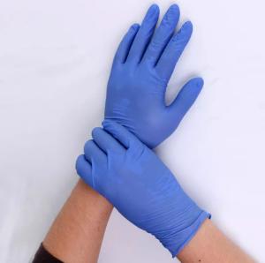 Wholesale Cheap Anti bacteria Powder Free High Quality Box packing Disposable Nitrile Gloves from china suppliers
