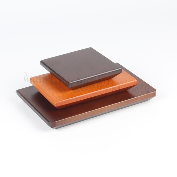 Wooden Airplane Display Stand Solid Wood Base for Model Aircraft Collectibles or