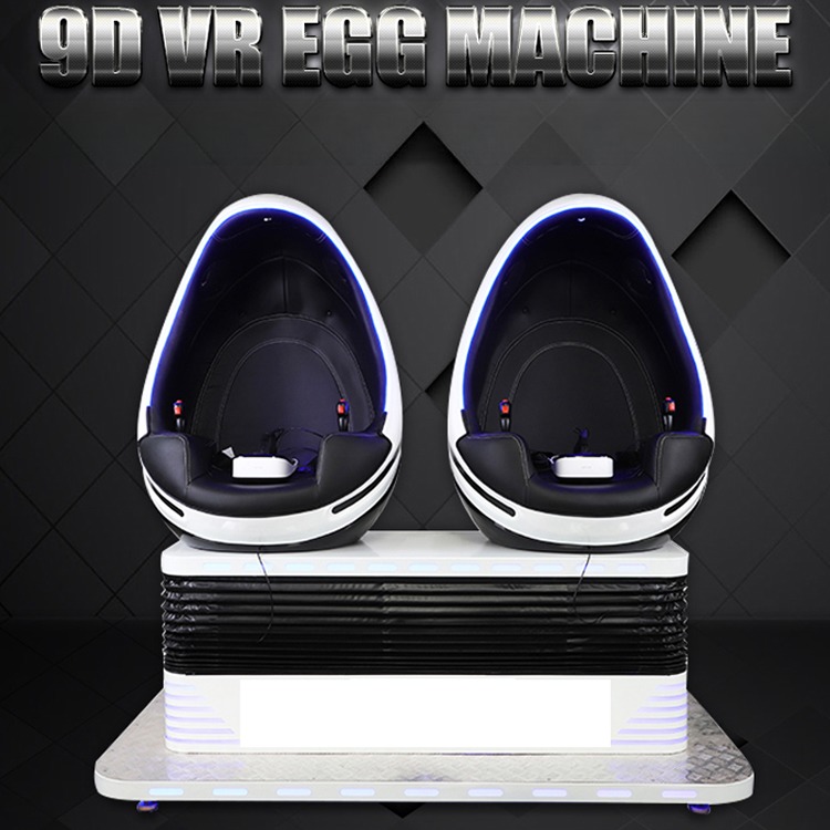 2022 Coin Operated 9D Virtual Reality Game Machine Capsule Egg Cinema Double Players VR Chair For Sale