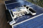 Photovoltaic Cleaning Solar Panels Robot With 9 Hours Battery Work At Night 585