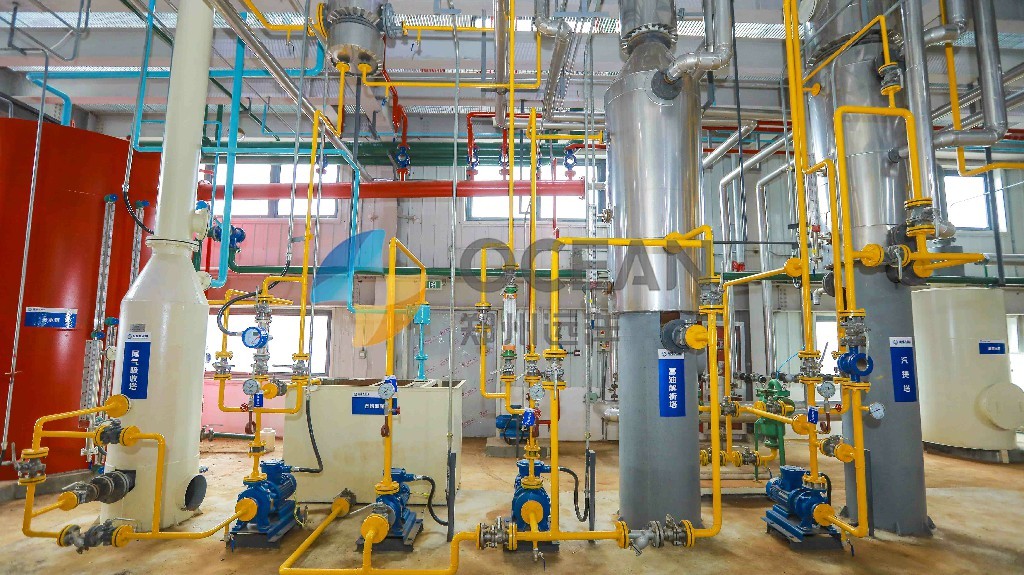CS Soybean Edible Oil Refining Equipment Chemical Refinery Plant