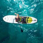 Womens PVC EVA 108" X 30" X 4" 286lbs Kids Inflatable SUP