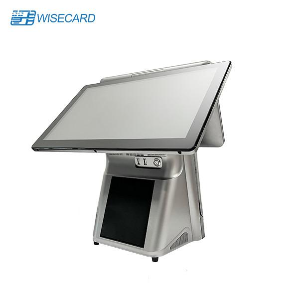 1024X768 Pixels Dual Screen POS Terminal RK3399 Restaurant Touch Screen Cash