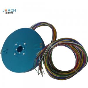 Wholesale 25.4mm Low torque Pancake slip ring 4 circuits each 10A  thickness:20mm from china suppliers