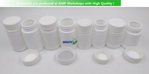 Wholesale Custom Empty Cosmetic Bottles HDPE PET Plastic Containers Food Grade Inner Coating from china suppliers