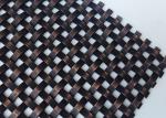 SGS 2.5mm Antique Brass Decorative Stainless Steel Wire Mesh Panels For Cabinets