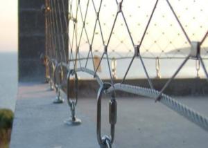 Wholesale Ferruled 2mm Zoo Netting 50*50mm SS316L Stainless Steel Zoo Mesh from china suppliers