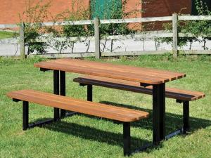 Wholesale Wearproof Stain Resistant Wooden Picnic Table Bench Set from china suppliers