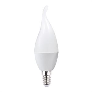 Wholesale IP20 C37 LED Light Bulb E14 E27 Holder Aluminum Plastic Housing from china suppliers
