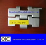 Stainless Steel Straight Run Flat-Top Chain, type LF820-K450 LF820-K500 LF820