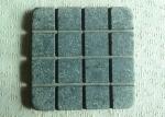 Tea / Coffee Plain Stone Coasters , Luxury Marble Stone Coasters Custom Size