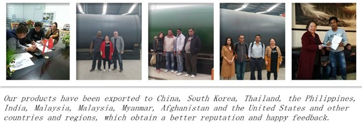Batch Type Waste Tire Pyrolysis Plant for Recycling and Extracting Valuable Resources