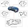 Buy cheap Insulated Wire Harness Cable Assembly Copper , Equivalent Auto Wiring Harness from wholesalers